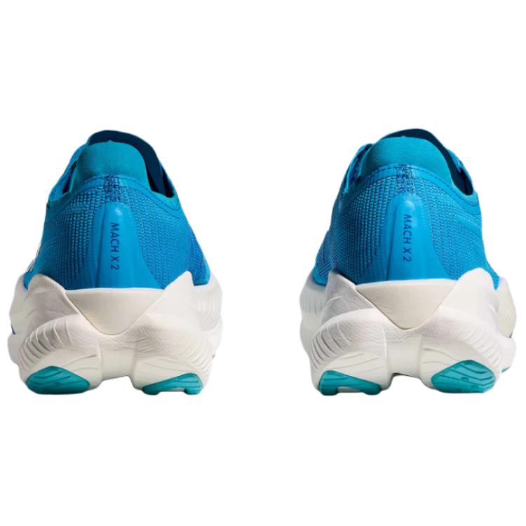HOKA One One Mach X 2 Comfortable Versatile Non-Slip Durable Low-Top Running Shoes Men Sneaker Blue 1155119-SYWR