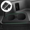 For Honda Pilot -2025 Car 3rd Row Cup Holder Erts Anti-Slip Shock-Absorbing Storage Box Tray Tidying TPE 2PCS