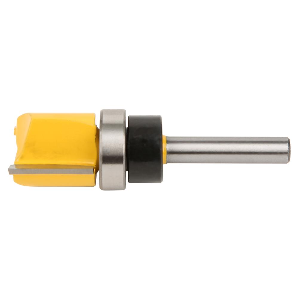 T-Shank Flush Wood Router Bit 1Celsius4in Shank for Trimming