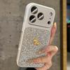 Official Horse Phone Case For iPhone 15 14 13 16 17 Pro Max 17Pro 16Pro Bling Bling Glitter Camera Shockproof Protector Cover