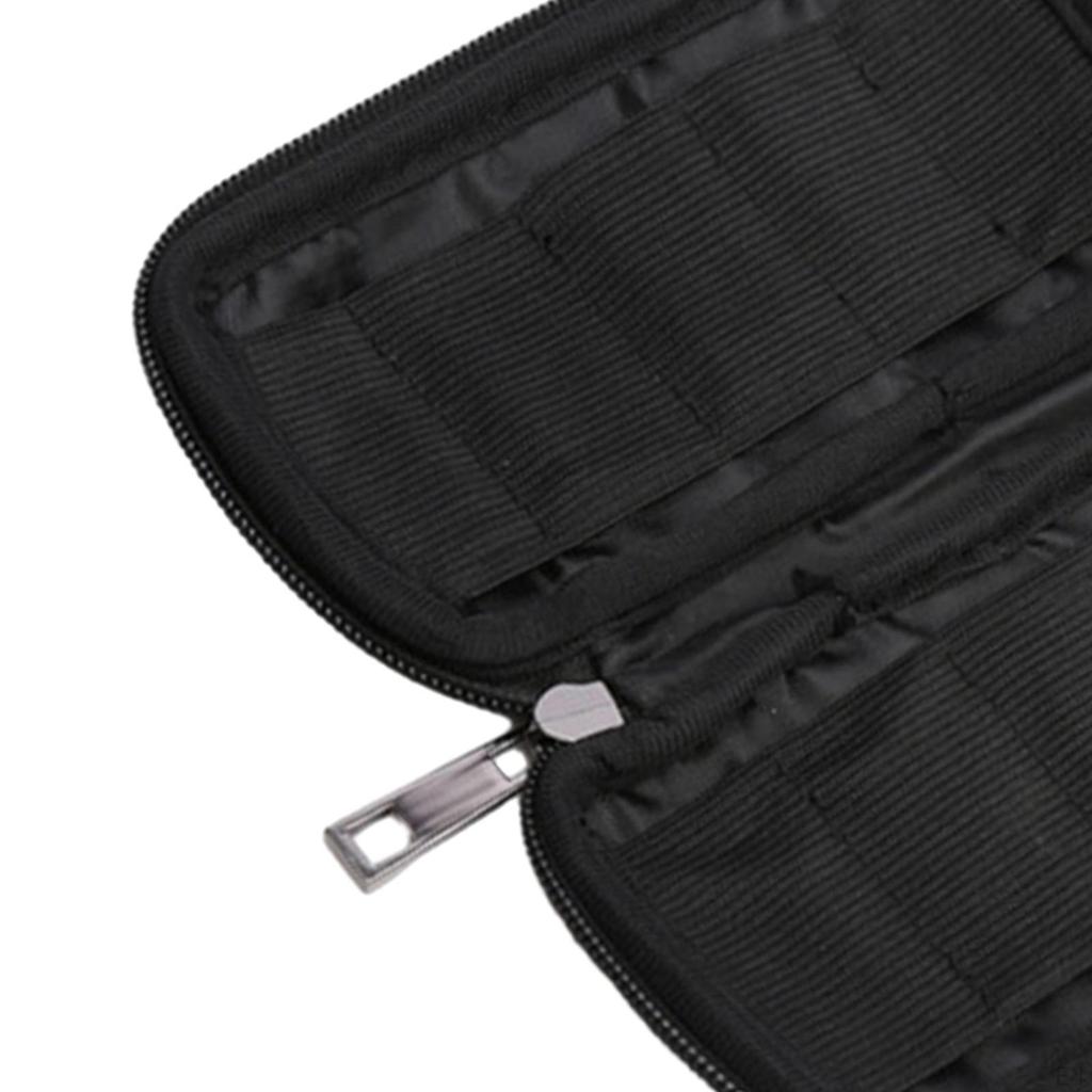 Compact USB Drive Storage Solution with Zipper Closure