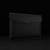 Waterproof Red Leather A4 File Bag, Snap Button Document & Contract Storage