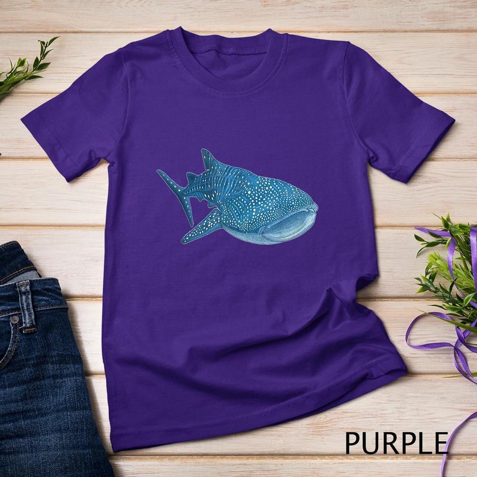 Whale Shark T-Shirt Scuba Diving Snorkeling Tee Unisex T-shirt 8 M