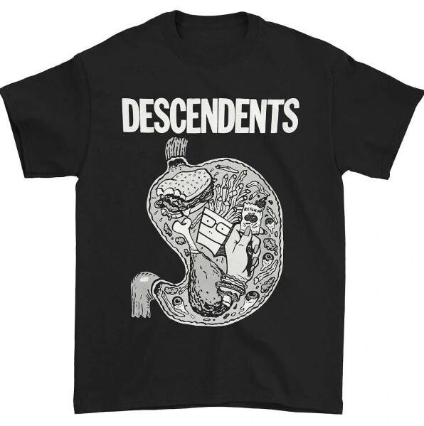Descendents t-shirt I Like Food punk rock band unisex t-shirt TE7590 Unisex T-Shirt S