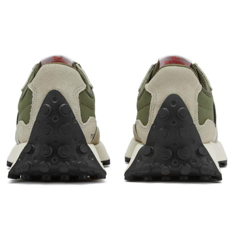 New Balance Women's 327 Gray Army Green Sneakers WS327NAR