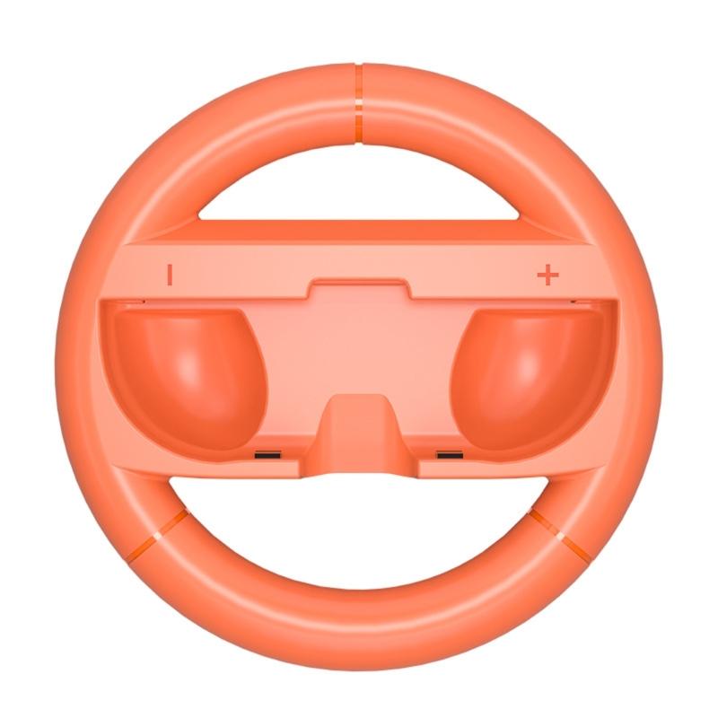1 Pair Immersive Motion Control Steering Wheel for NS2 Console with Ergonomic Nonslip Grip Button Design