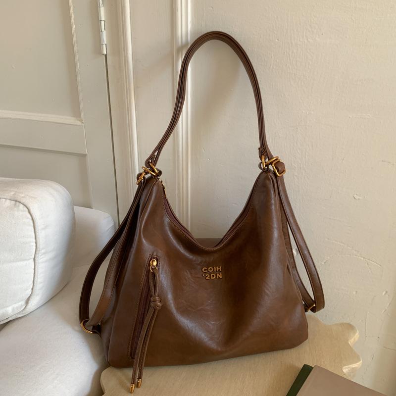 Повседневный рюкзак-тоут, Ретро большая однолямочная сумка, Повседневная сумка через плечо для commutes without pendant