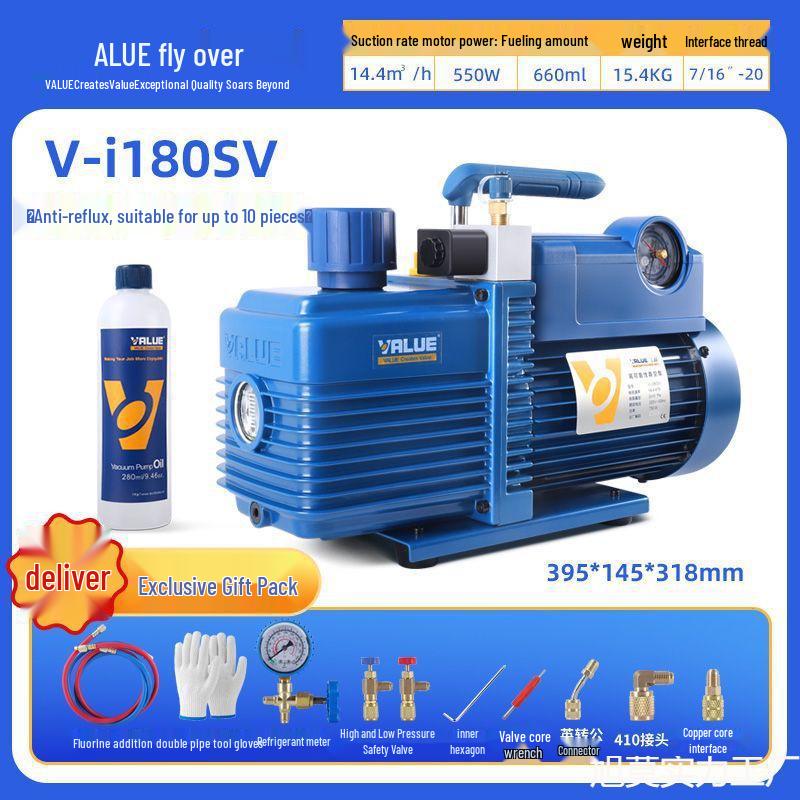 Air Conditioner & Car Refrigerator Vacuum Pump for Refrigerant Handling