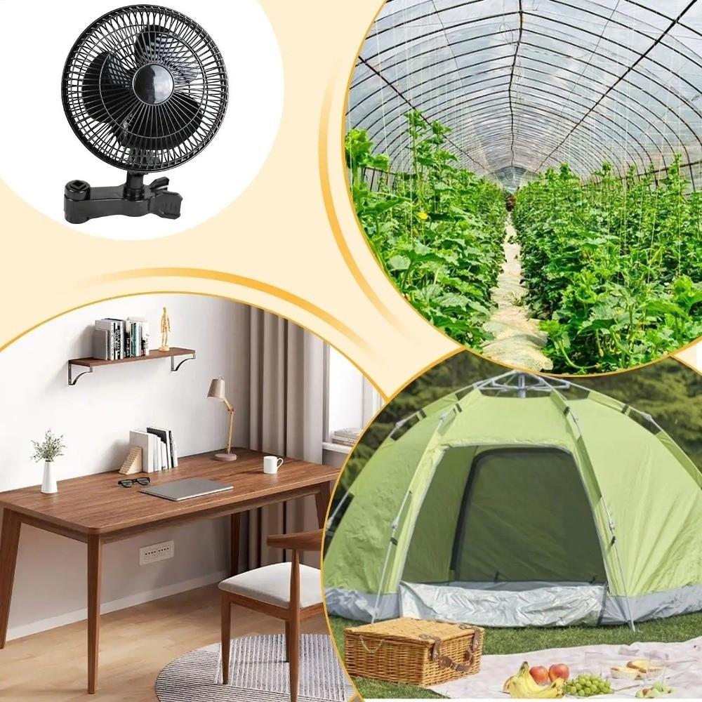 Adjustable Angle Greenhouses Air Circulator Fan Plastic Tent Air Blower  Greenhouse Environments