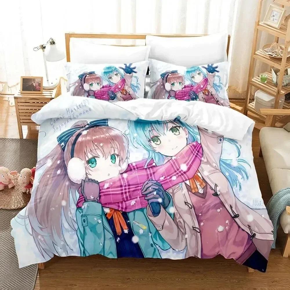 Aikatsu! Beding Set For Bedrom Soft Modern Bedspreads Comefortable Children Kids Soft Duvet Cover Comfortable Quilt Cover And Pilowcase