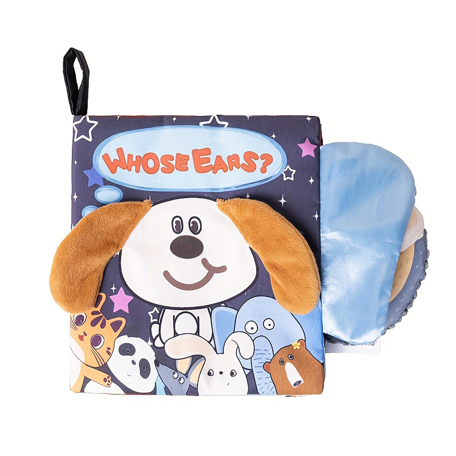 

Раннее образование Ухо Тканевая книга Просвещение Головоломка Игрушка One Size