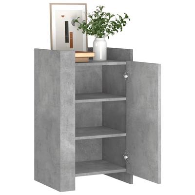 Sideboard Concrete Grey 45 X 35 X 75 Cm Engineered Wood