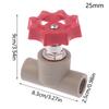 Ppr Pipe Quick-Connect Water Pipe Switch Fitting Valve Emergency Repair Fitting Stop Valve In-Line Quick Connector
