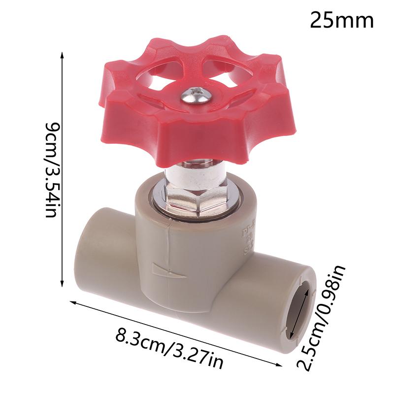 Ppr Pipe Quick-Connect Water Pipe Switch Fitting Valve Emergency Repair Fitting Stop Valve In-Line Quick Connector