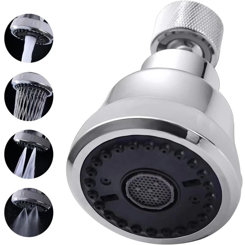 Simple 4 Function Anti-splash Bubbler Kitchen Faucet Aerator 360 Degree Swivel Tap Water Diffuser Water Filter Nozzle Mixer 1PCS
