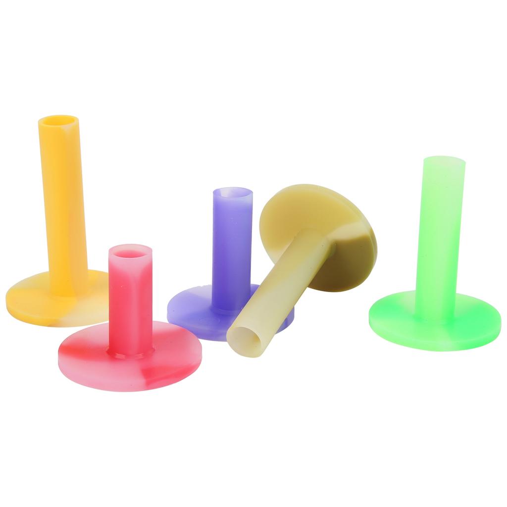 Rubber Golf Tenden Tee Driving Range Tees Ball Holder Set for Indoor Outdoor Practice Mat