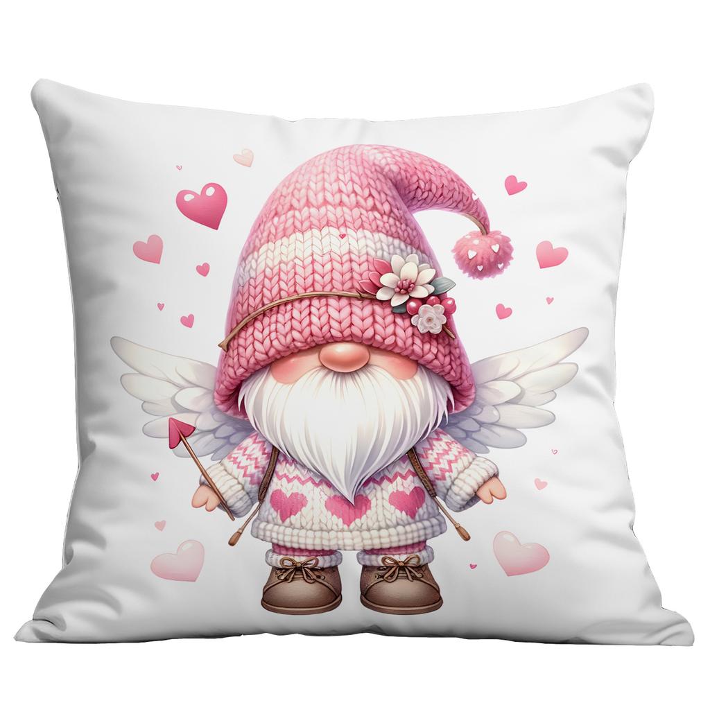 New Valentine's Day Push Pillow Cute Cupid Pink Push Pillow Cover Home Push Pillow Cover
