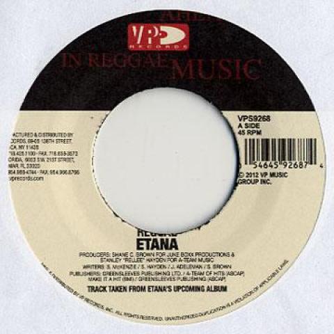 

7inch Record ETANA - Reggae / (Part 2) VPS9268 VP 2012 US Reggae, Ska & Dub