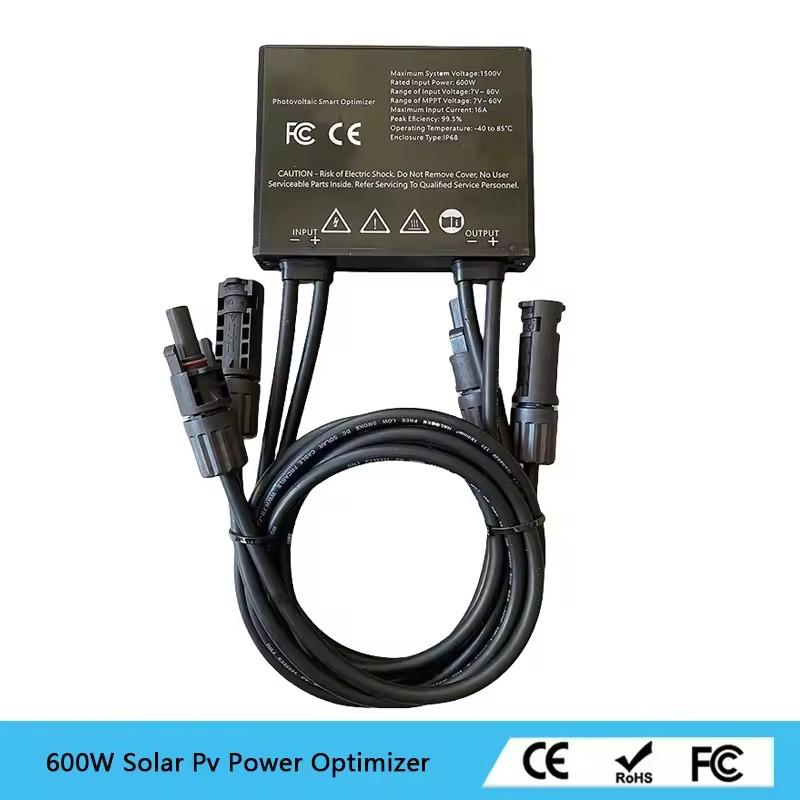 Solar Optimizer 600W 800W MPPT PV Power Optimizer Metal All-aluminum Housing Increases Power Generation Efficiency Universal