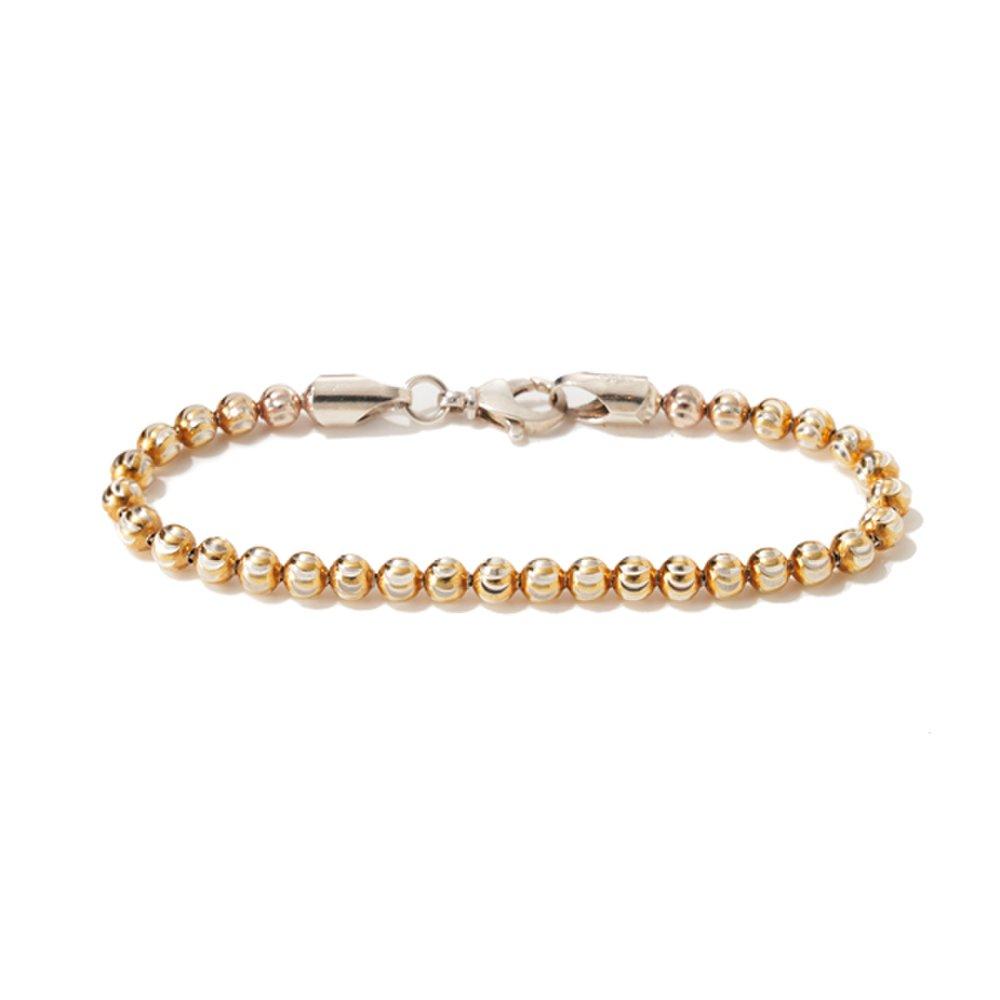 [Dot] Cut Gold Bracelet