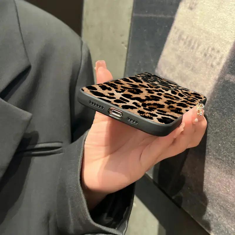 Leopard Print Girl Slogan Pattern Phone Case For  Redmi Note 11 12 13 Pro Plus 5G 12S 11S 11 10S Redmi 13C 12 Soft Cover