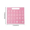 Solo Mahjong Board Practice Tiles 11 Slots Portable Fun Games Mahjong Practice Board Training Tool for Vacation Camping