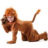 Family Matching Lion Cosplay Costumes Stage Performance Halloween Party Kids Adult