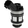 Fuel Injector for NISSAN XTERRA 3.3L 2002-2004 Flow Match No.1660038Y10 Fuel Nozzle Black 1 Pc