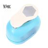Easy Press Paper Hexagon Punch for Crafts, Professional Hole Puncher, Scrapbook Portable Craft Shape Puncher DIY Arts Cardboard, Greeting Cards