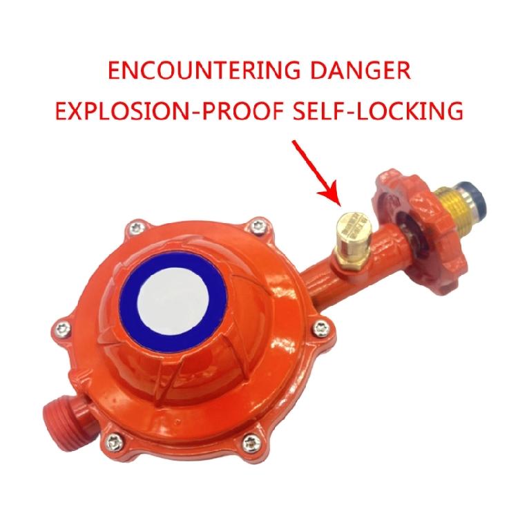 Explosions Proof Gas Regulator Metal Valves Low Pressure Valves Gas Regulator Metal Texture Suitable for Household Stove