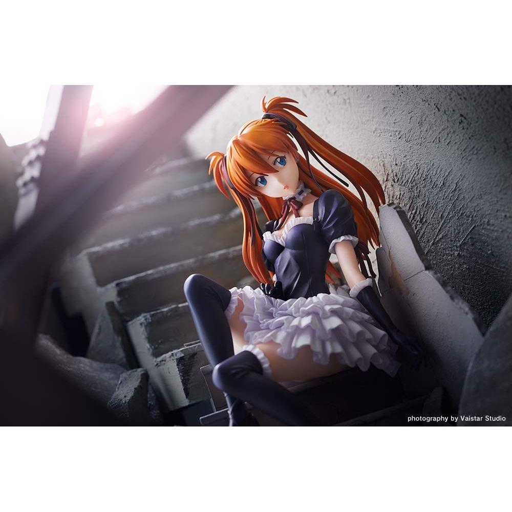 Neon Genesis Evangelion Soryu Asuka Langley ~Gothic Lolita ver.~:RE 17 Scale PVC Painted Finished Figure