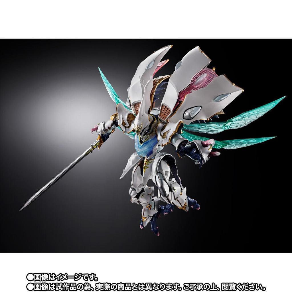 METAL BUILD DRAGON SCALE Servain Approximately 210mm Painted Action Figure Battler Dunbine New Story of AURA BATTLER (White Treasure) (Aura Dunbine)