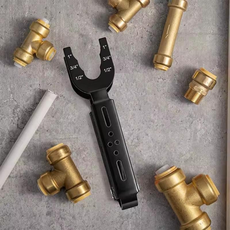 Multipurpose Plumbing Removal Pliers For Push To Connect Fittings 1/2 3/4 1 Inch Disconnect Tongs Pipe Installation