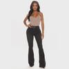 Women's European & American Flare Jeans, Plus Size, Sexy Hip-Lifting Style, Pencil Fit, JN20.