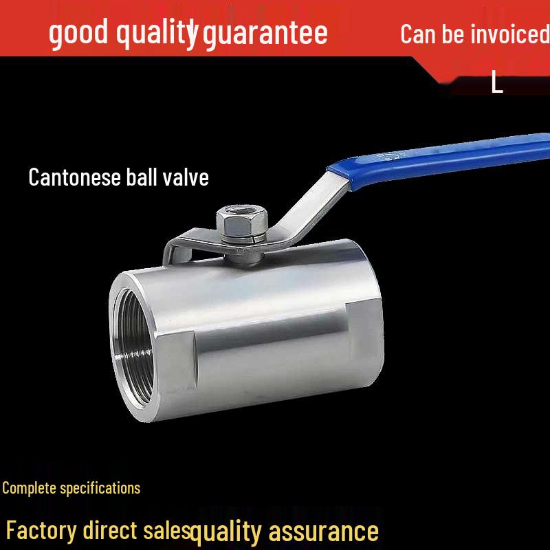 Stainless Steel Threaded Cantonese Style Ball Valve (DN15, 20, 25, 32, 40) / Q11F-16P Model