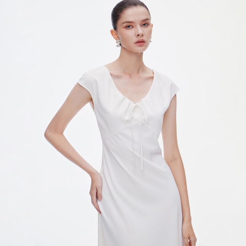 GIOVANNI VALENTINO Sleeveless A-Line Midi Dress with Tie-Waist XL