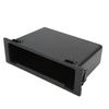 Car Radio Storage Case Dash Radio  Car Stereo Audio Radio Storage Box 1Din Dashboard Organizer Black Replacement for