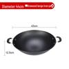 LISM Commercial Cast Iron Round-Bottom Wok
