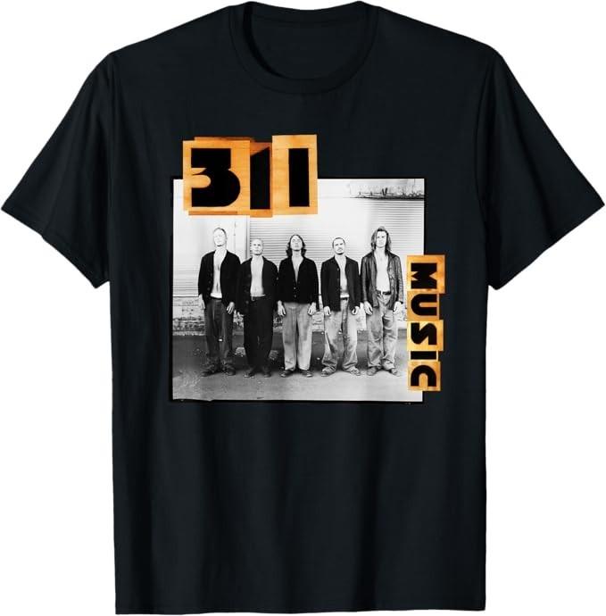 311 Band Mens T-shirt - 311 Album Music 2 Sided Tee M