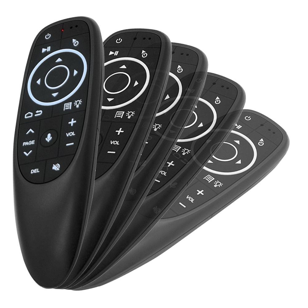 Smart Voice Remote Control Wireless Air Fly Mouse 2.4g G10 G10s Pro Gyroscope Ir Learning Compatible For Android Tv Box