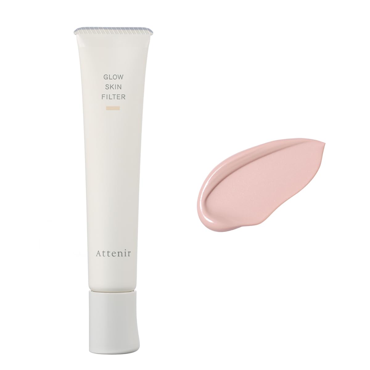 

Attenir Glow Skin Filter Pink (SPF35 PA+++ 30g) Sunscreen, Serum & Makeup Base Cream Type (Pore Minimizing Moisturizing Tone-Up Uneven Skin Tone