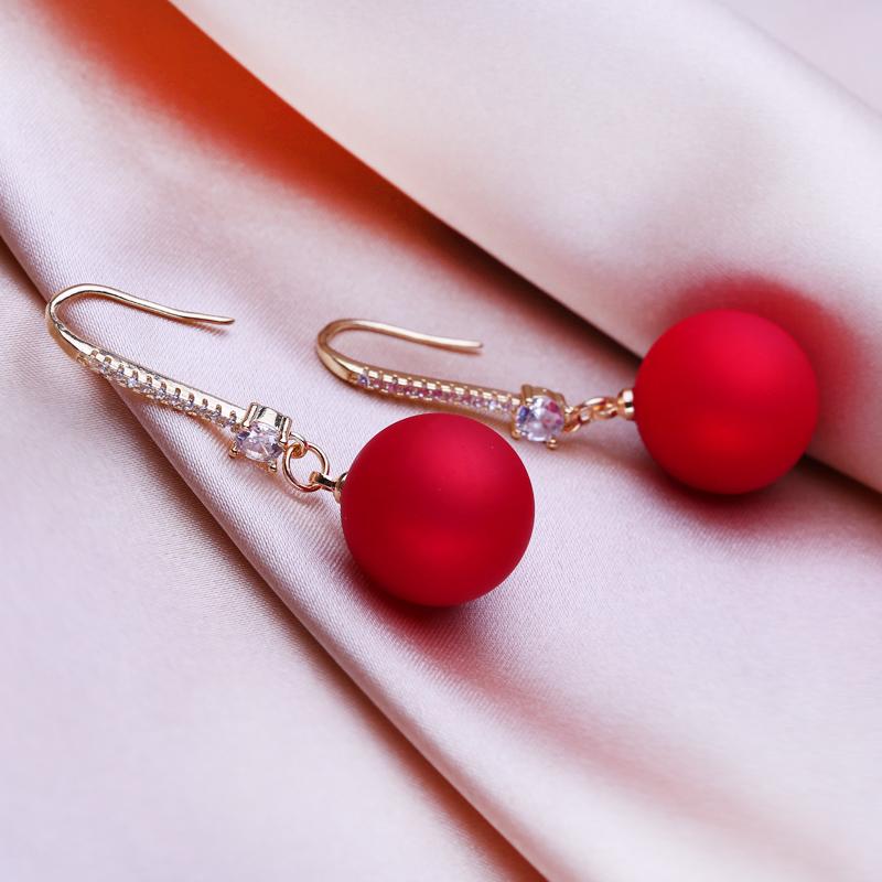 KNIKOO Brincos de gota para mulheres moda pérola brincos jewerly para casamento noiva festa brincos presentes