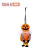 1-10PCS Halloween Hanging Decor Set Pumpkin Ghost Black Cat Skeleton Design for Home Wall Indoor Party Holiday Festival Decor