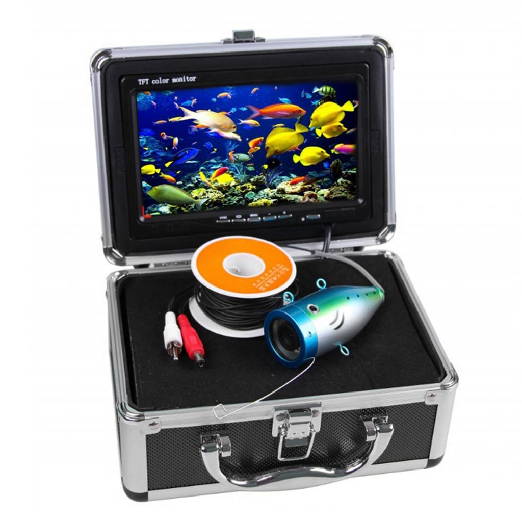 9 Inch 1000TVL Underwater Fishing HD Camera Kit with 30 Meter Cable
