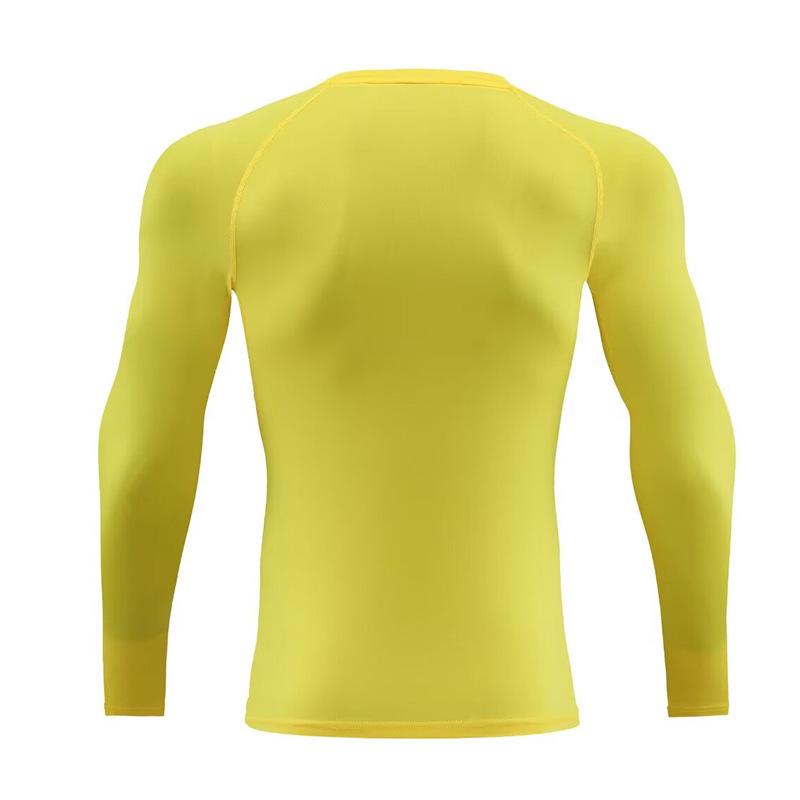 2024 Heren & Kinderen Sneldrogend Lange Mouwen Fitness Basislaag Shirt