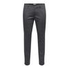 Only Mens Plaid Slim Chinos