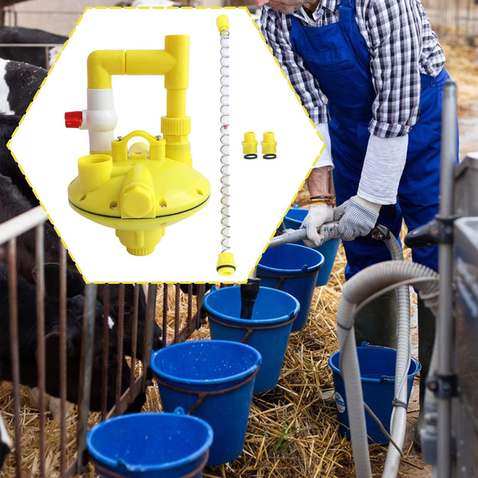 

Автоматическая поилка Регулятор линии воды Редуктор давления Аксессуары с клапаном Плавная система Птицеводство жёлтый