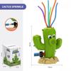 Children Water Pipe Squirt Toys Cartoon Cute Cactus Outdoors Lawn Garden Water Sprinkler Bathroom Interesting Water Play Toys