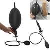 Liquid Silicone Anal Plug – Inflatable Eel Design Deep Insertion Stretcher for Men & Women, Extra-Length Rear Toy for Adults