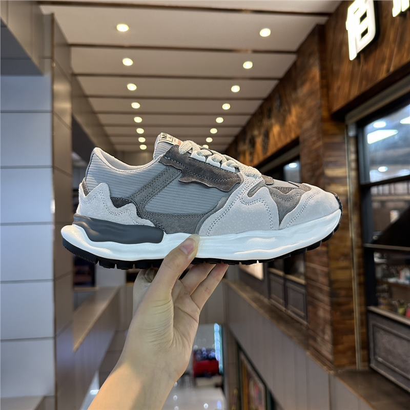 Zapatos de plataforma antideslizantes nuevos de otoño, calzado deportivo informal de cuero, zapatos de papá modernos bc